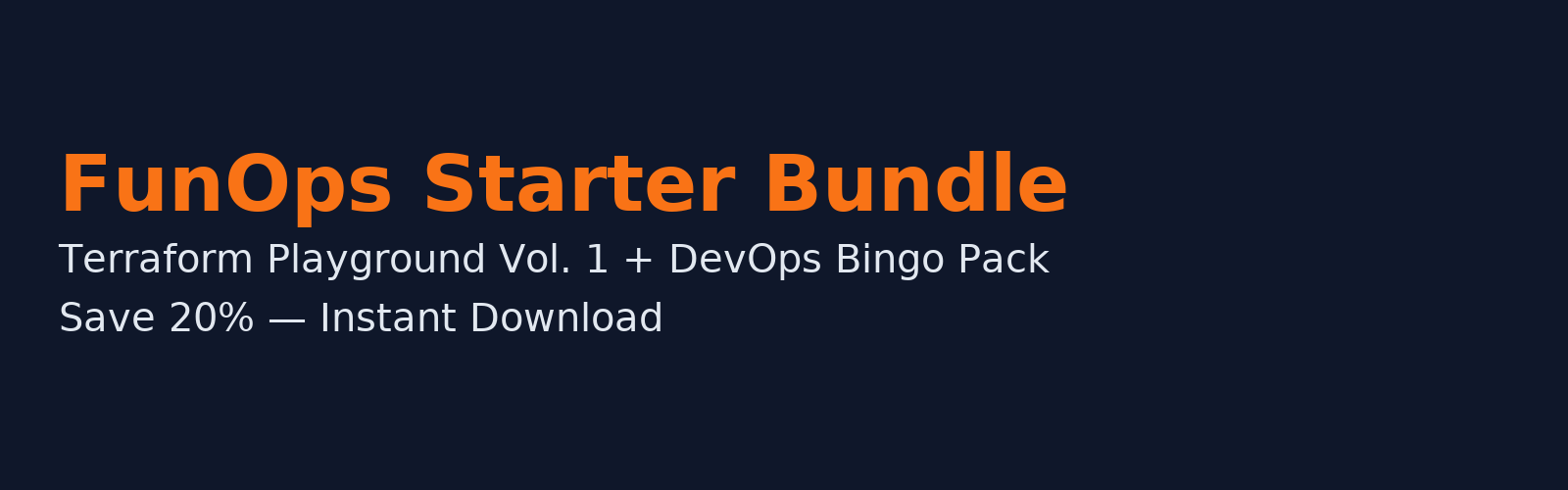 FunOps Starter Bundle